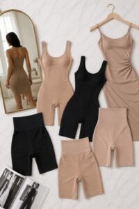 best high waisted shaper shorts for tummy control